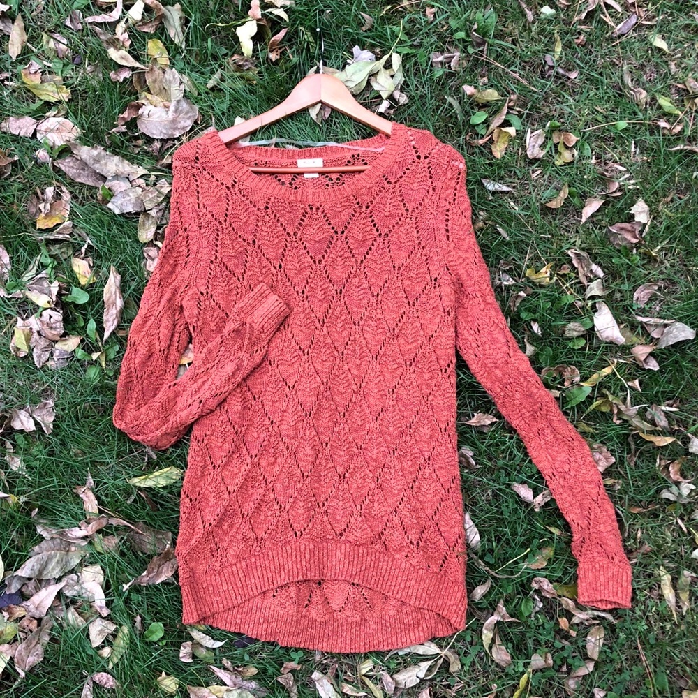 Knit sweater